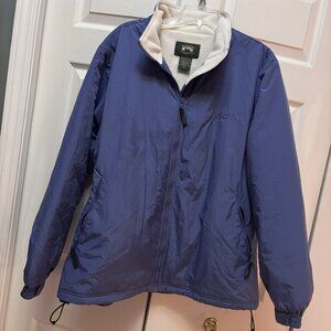 Cabela’s Stillwater Supply Co Women’s 0XL Blue Fleece Lined Jacket Heavy